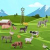 Cptoion 16 Pieces Mini Farm Animals Figures,Realistic Farm Animal Figurines,Plastic Farm Barn Animals Playset,Mini Learning Educational Playset for Cake Toppers Birthday Animal Themed Party Favors