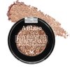 Afflano Shimmery Nude Brown Eyeshadow Highly Pigmented, Sparkle Intense Color Brown Glitter Eyeshadow Palette Single, Long Lasting, Blendable, Daily Wear, Neutral Metallic Glitter Eyes Look, 5H