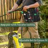 UNCO- Gardening Belt, Garden Tool Belts for Men, Waist Apron with Pockets, Construction, Carpenter Belt, for Men, Utility Belt Men