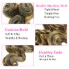 Highlight Human Hair Bundles P1b27 Body Wave Bundles Brazilian Two Tone Black And Honey Blonde Bundles 8 8 8 Inch Ombre Body Wave Bundles Double Weft Hair Extensions For Women