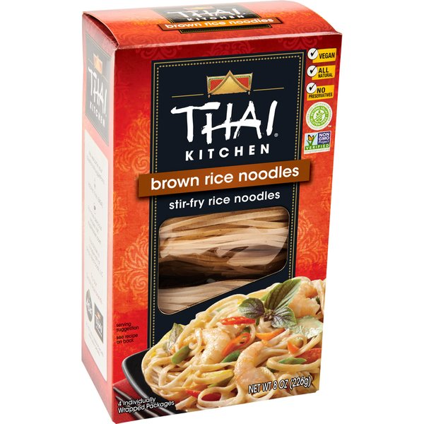 Thai Kitchen Gluten Free Brown Rice Noodles, 8 Oz