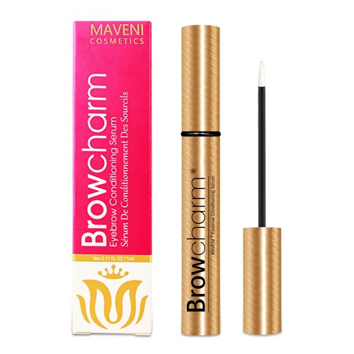 MAVENI Eyebrow Serum for Thicker Brows, Eyebrow Essence Containing Hyaluronic Acid and Repairing Amino Acid, 4-8 Weeks, Fuller Eyebrows, Nourishing & Conditioning Formula 0.17 Fl Oz