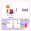 Avenir DIY Sewing Kit for Beginner Kids Arts & Crafts Soft Toy My First Craft Set Includes Llama with Heart Instructions & Plush Felt Materials for Learn to Sew, Embroidery for 6 Years