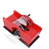 FILFEEL Manual Card Shuffler, 1‑2 Deck UNO Card Shuffler, Hand Crank Card Shuffler, for UNO, Poker, Phase 10, Skip-Bo, Blackjack, Cards Game, for Family Party Games(red)