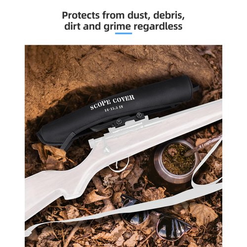 KEMIMOTO Scope Covers Neoprene Optics Lens Cover