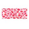 BBTDIN Valentine Turban Headbands Women Girls Valentine Wide Hair Band Valentine Workout Headwear JHV30 (A1-Lip)