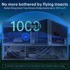 Flying Insect Trap Plug in Mosquito Bug Zapper Indoor Gnat Moth Catcher with 9W Night UV Light, 10 Sticky Glue Board Refills for Home Office