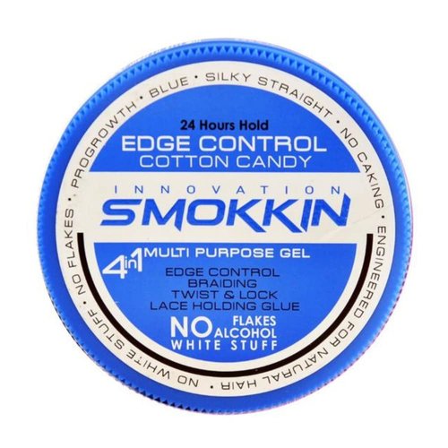 Long-Lasting Twist and Lock Hair Styling Gel - Cotton Candy Scent - Edge Control, 24-Hour Superior Hold, Flake-Free, Nourishes and Repairs - Pro Growth, For All Hair Types