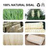 Soap Bag, Natural Sisal Soap Saver Bag Pouch Mesh Net Waste Plastic-Free Exfoliating Foaming and Drying Soap Holder for Shower (4 Pack)