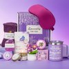 Gifts for Women,Gifts Basket for Women & Teen Girls Purple Relaxing Bath Gifts Basket Set Birthday Gifts Ideas for Women Relaxing Spa Gifts Self Care Gifts Box for Female Friends Christmas Gift