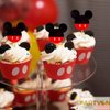 Mickey Minnie Party Supplies Mouse Theme Cupcake Toppers Picks for Baby Shower Kids Birthday Wedding Party Decorations