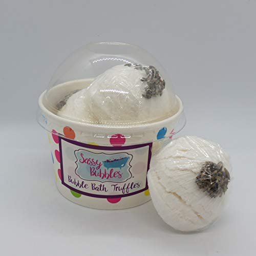 Lavender Pomegranate Bubble Bath Truffles, 3 pack by Sassy Bubbles