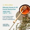 MELORA Manuka Honey Moisturizing Face Cream (1.7 Oz) - Face Moisturizer with Manuka Honey & Oil for Dry or Sensitive Skin - Anti-Aging Manuka Honey Cream Facial Moisturizer for Women & Men