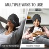 DMI Ultra Migraine Relief Cap | Natural Headache Relief | HSA & FSA Eligible | Migraine Mask and Headache Relief Hat | Gel Eye Mask | Ice Face Mask and Cold Cap for Migraines | Headache Ice Pack