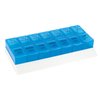 Apex 7 Day AM/PM Weekly Pill Organizer - Weekly Pill Organizer, 2 Times a Day, Easy-Open, Organize Medication or Vitamins, See Through