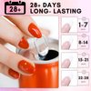 Makartt Solid Gel Nail Glue for Nail Tips Clear, Solid Nail Glue Gel for Press On Nails Strong Fake Nail Bonding Gel Glue for Acrylic Nails Non-Stick Hands Hard Gel for Nail Art Home Salon DIY 15ml
