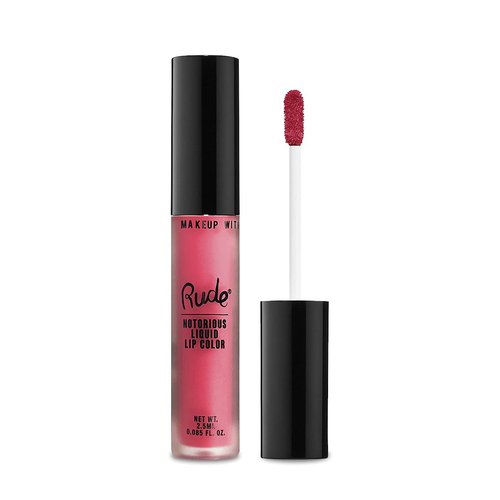 Rude Cosmetics Notorious Rich Long Liquid Lip Color - Destructive Behavior Lipstick Women 0.1 oz