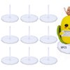 9Pcs Crochet Doll Stand,Emotional Support Pickle Base,Crochet Emotional Support Stands,Doll Stands,Doll Display Stand,Action Figure Stand,Home Decorative Showcase Holder(dodecagon)