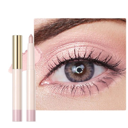 Greyghost Cream Shadow Sticks, Shimmer Eye Shadow, Eye Crayon Eyeshadow, Shimmer Eye Shadow Long-Lasting Eyeshadow Pen For Women (A01)