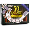 Magic Makers 50 Amazing Card Tricks Kit for All Ages with Trick Decks Included
