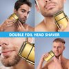 BUTITNOW New Replacement Shaver Foil Double Foil Head for BaByliss PRO FXRF2G - Gold