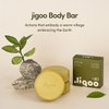 JIGOO BODY BAR All in One 3.52oz (100g) Long Lasting Moisturizing Hand Wash - Gentle Cleansing and Hydrating - Liquid Hand Soap, Korean Hand Wash