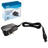 HQRP AC Adapter/Power Cord Compatible with Philips Norelco 5100 5200 Series S5210 S5290 7825XL 7845XL 7864XL 7865XL 7866XL 7867XL QP6510 QP6520 Coolskin Nivea Range Shaver Plus Cleaning Brush