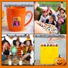 Partywind Glow Halloween Kids Party Decorations, Individually Cut Halloween Tattoos for Trick or Treat Party Supplies, Halloween Goodie Bag Stuffers Fillers (50 Styles)