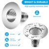 Mestream 2PCS Bathroom Sink Drain Strainers, 1" Small Conical Premium Stainless Steel Porous Hair Catcher, Drainer Filter, Fit for 1.20"-1.60", Depth Than 1.60" Drain Hole