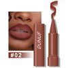Matte Lip Liner Set, 2 in 1 Lip Liner, Matte Nude Dark Brown Red Lip Liner, 5 Colors High Pigmented Creamy Lipliners Pencil,Long-Lasting Waterproof Lip Liner and Lipstick Set