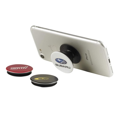 Subaru Logo Set of 3 Performance Swappable Genuine Phone Grip Universal Phone Holder Mount Legacy Forester Ascent BRZ crosstrek WRX sti Outback Impreza JDM