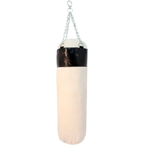 Life gears Black Canvas Punching Bag with Chains