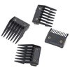 LALAFINA 4PCS Hair Clipper Guards Guide Combs Beard Trimmer Guards H Electric Trimmer Comb Clipper Combs Replacement Dedicated Clipper.