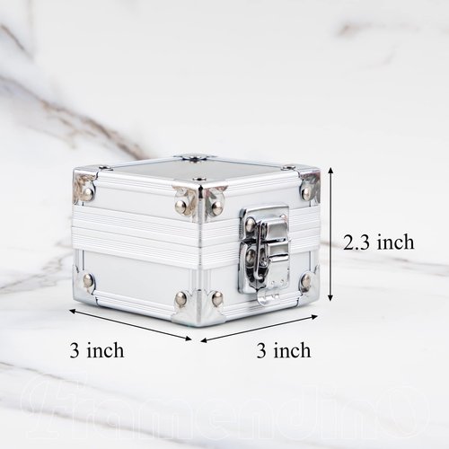 Framendino, Nail Drill Bits Holder Container Stand Manicure Tools Container Nail Polishing Heads Storage Box