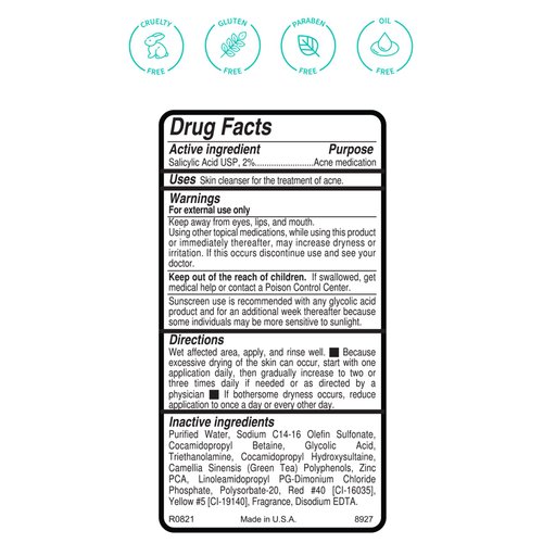 Replenix Gly-Sal 5-2 Deep Pore Facial Cleanser, Medical-Grade 5% Glycolic & 2% Salicylic Acid Oil-Free Face Wash for Acne-Prone Skin (6.7 fl. oz)