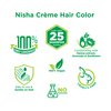 Nisha Creme Hair Color Pack of 3 Light Brown,Beautiful Color Permanent Hair Dye,Long-Lasting High-Definition Color,Shine & Silky Softness, Permanent Hair Color,Ammonia Free, Vegan, Cruelty Free