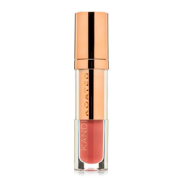 Kandi Koated Lacquer Illuminating Lip Cream [Girl Talk] Creamy Lip Gloss | Natural Colors, Moisturizing Lip Lacquer, Paraben-Free, Cruelty-Free | Beauty & Makeup