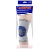 Champion Elastic Knee Support Compression Sleeve, with Flexible Stays, Gray (Side Stays), X-Small