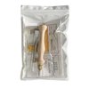 Lampstop Punch Needle Kit 2mm-3.5mm-5mm Metal Tubes Wooden Punch Needle Tool for Beginner Embroidery Floss Cross Stitching