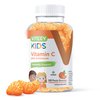 Kids Vitamin C Gummies with Echinacea - Immune Support for Kids, Toddlers, & Teens - Vegan, Gelatin Free, Gluten Free, GMO Free - Tasty Chewable Orange Flavored Kids Immunity Gummy