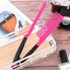 Vctitil Hair Straightener Comb DIY Fashion V Type Salon Hairdressing Washable Hair Styling Comb