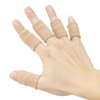 Finger Sleeves , Thumb Splint Brace For Finger Support, Breathable Elastic Finger tape, Compression pression Protector For Reliving Pain, Triggger Finger, Compression Aid For Sports, 10PCS (Beige)