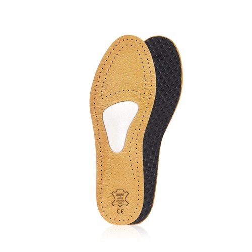 Orthotic Leather Shoe Insoles for Morton’s Neuroma and Forefoot Pain, with Metatarsal Arch Support and Cushion, for Men & Women, Kaps Allevia (Men 9 US / 42 EUR)