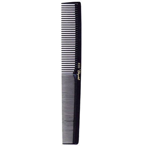 Barber Salon Cleopatra 410 7" Flat/Square Back Cutting Hair Comb SB-C410-BLK