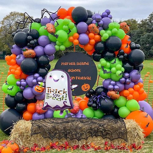 holiday balloon arch kit (halloween)