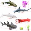 Guaishou Ocean Sea Marine Animal Figures Model Figurine Shark Turtle Walrus Dolphin Octopus Decoration Playset 10pcs Gifts Collection Cognitive Toys