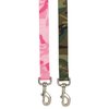 Guardian Gear Nylon Camo Dog Leash, 6-Feet x 1-Inch Lead, Pink