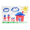 Melissa & Doug Finger Paint Set (4 pcs) - Red, Yellow, Blue, Green