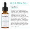 NEW! Aquallure Apple Stem Cell Rejuvenating Serum - Moisturizing Facial Treatment with Vitamin C 20%, Peptides, Hyaluronic Acid - Reduce Appearance of Fine Lines, Improve Skin Texture - 1 fl oz
