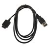 HQRP USB Cable/Cord Compatible with Sony NWZ-S615 NWZ-S616F NWZ-S618F NWZ-S636F NWZ-S638F NWZ-S639F Walkman MP3 / MP4